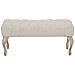 Panca Mf296 - Beige - Legno - 97x42x40 Cm - Foto miniatura 2
