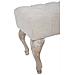 Panca Mf296 - Beige - Legno - 97x42x40 Cm - Foto miniatura 5