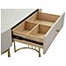 Tavolo Consolle Mf615 - Beige - Legno - 100x40x75 Cm - Foto miniatura 6