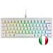 Marsgaming Mkminipro, Tastiera Meccanica Ultra-compatta 60%, Switch Brown, Rgb Chroma, Antighosting, White - Foto miniatura 1