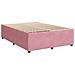 Giroletto a Molle con Materasso Rosa 140x190 cm in Velluto - Foto miniatura 6