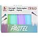 Set Di Pittura Acrilica 4x80 Ml Toni Pastello Freddi, Multicolore - Foto miniatura 3