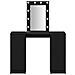 Tavolo da trucco  con luci LED Nero Rovere 102x33x135 cm - Foto miniatura 5