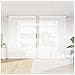 Tende con tende Floreale Bianco 300 x 280 cm Poliestere - Foto miniatura 2