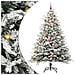 Albero di Natale artificiale preilluminato con set di palline - Foto miniatura 1
