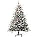 Albero di Natale artificiale preilluminato con set di palline - Foto miniatura 3