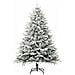 Albero di Natale artificiale preilluminato con set di palline - Foto miniatura 4