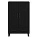 Credenza Rovere Nero 69,5 x 30 x 115 cm Legno multistrato - Foto miniatura 6