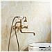 Set rubinetto per vasca e lavabo, Blackswan, tipo M40.4, modello bronzo antico, misura 30 cm - Foto miniatura 3
