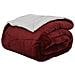 Coperta Rosso Bordeaux 240 x 270 cm Panno - Foto miniatura 1