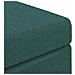 Pouf Verde Scuro Tessuto e Legno Ingegnerizzato - Foto miniatura 6