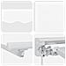 Tenda retrattile manuale Bianco 3 x 2,5 m - Foto miniatura 6