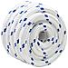 Corda da Barca 10 m 3 Bianco e Blu PP - Foto miniatura 3