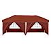 Tenda per feste a pop-up 575 x 288 x 245 cm Terracotta - Foto miniatura 6