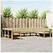 Set di divani da esterno con cuscino 9 pcs Bianco e Beige - Foto miniatura 2