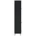 Set di armadi 2 pcs Nero Legno ingegnerizzato - Foto miniatura 5