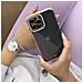 Coperchio Per Iphone 12 Pro Con Cornice Dorata, Cover Gialla, Colore Viola. - Foto miniatura 5