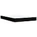 Letto box spring con materasso Nero 140 x 190 cm Tessuto - Foto miniatura 8