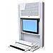 StyleView Sit-Stand Enclosure - Unità cabinet per schermo LCD  - Foto miniatura 1
