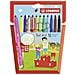 Trio A-Z - Pennarello a Punta Fine e Fusto Triangolare - Astuccio da 12 - Colori Assortiti - Foto miniatura 1
