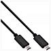 Cavo USB 3.1, Type C maschio a Type C maschio, PD2.0, Nero - 1m - Foto miniatura 1