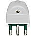 00202b - Spina 2p+t 16a S17 Assiale Bianco - Foto miniatura 3