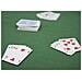 Copritavolo Sotto Tovaglia Verde Panno Carte Poker Tappeto Giochi Da Tavolo 135x180cm Poker - Foto miniatura 3