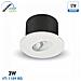 Faretti Led Segnapasso Tondo Cob 3w Ip20 Interno Luce Naturale 4500k Vt-1109rd 1208 - Foto miniatura 1