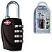Lucchetto TSA 4 cifre nero 330 - Foto miniatura 1
