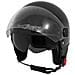 Casco Jet Scooter Moto Omologato Ece 22 Doppia Visiera Parasole Nero Xs - Foto miniatura 5