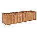 Letto Rialzato 200x50x50 Cm In Legno Massello Di Teak - Foto miniatura 2