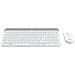 MK470 tastiera Mouse incluso RF Wireless AZERTY Francese Bianco - Foto miniatura 2