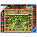 Puzzle 1500 Mappa Di Hogwarts - Foto miniatura 2
