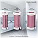 Lw 3028 Bigodini Elettrici Rivestimento Ceramica E Tormalina 20 Pezzi, 3 Misure Ricci 350w - Foto miniatura 3