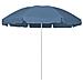 Ombrellone Da Spiaggia Blu 240 Cm - Foto miniatura 1
