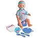 New Born Baby Blue Baby Doll 43cm Beve Pipì - Foto miniatura 1