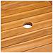 Tavolo Da Giardino 150x90x75 Cm In Legno Massello Di Teak - Foto miniatura 4