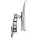 ARMWALLDSLP supporto da parete per tv a schermo piatto 76,2 cm (30") Argento - Foto miniatura 1