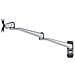 ARMWALLDSLP supporto da parete per tv a schermo piatto 76,2 cm (30") Argento - Foto miniatura 6