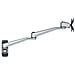 ARMWALLDSLP supporto da parete per tv a schermo piatto 76,2 cm (30") Argento - Foto miniatura 8