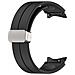 Cinturino In Silicone Con Fibbia Pieghevole Black S Samsung Galaxy Watch5 Pro - Foto miniatura 5