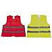 Pannenweste /warnweste, Din En 471, Polyester, Orange 100 % Polyester, Flueoreszierend, Neon-orange, Mit Klett - 1 Stck (540306) - Foto miniatura 1
