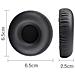 Cuscinetti Auricolari In Pelle Proteica Pu Per Cuffie Beats Solo Black - Foto miniatura 6