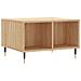 Tavolino Salotto Rovere Sonoma 60x50x36,5 Cm Legno Multistrato - Foto miniatura 2