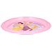 Disney Piatto Piano Rosa Per Bambine In Plastica Principesse Resistente Agli Urti Accidentali E Riutilizzabile - Foto miniatura 2