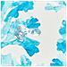Set Di 2 Cuscini Rockweed Cotone 45 X 45 Cm Blu Trama Floreale - Foto miniatura 6