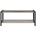 Scarpiera Padova - Nero - Metallo - 78x34x32 Cm - Foto miniatura 3
