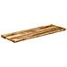 Piano Tavolo Bordi Vivi 110x40x2,5 Cm Legno Di Mango Grezzo - Foto miniatura 2