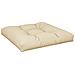 Cuscino Per Pallet Beige 80x80x12 Cm In Tessuto - Foto miniatura 2