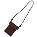 Borsa Per Telefono Minimalista Trapuntata Brown - Foto miniatura 2